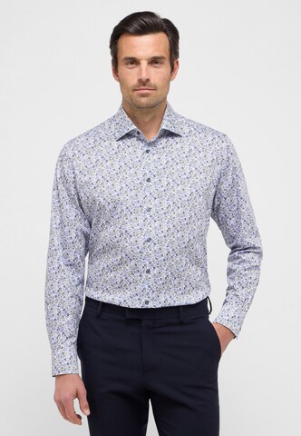 ETERNA Regular fit Business shirt in Green: front