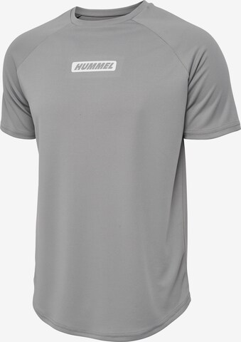 Hummel Performance shirt 'Topaz' in Grey