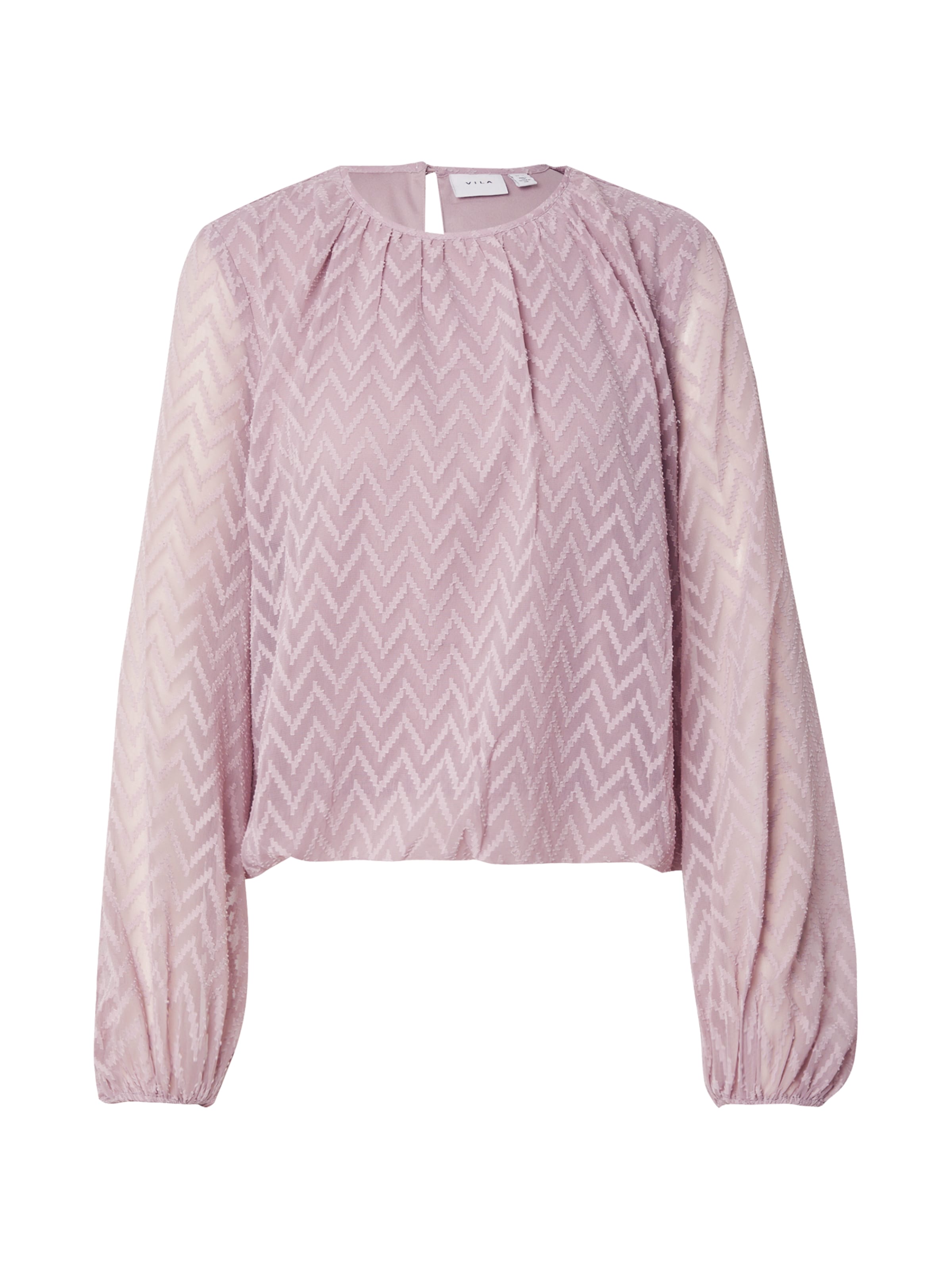 VILA Bluza 'VINECHEL' | vijolična barva: sprednja stran