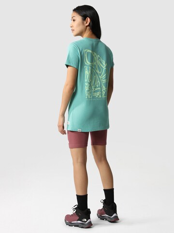 THE NORTH FACE - Camiseta 'REGRIND' en verde