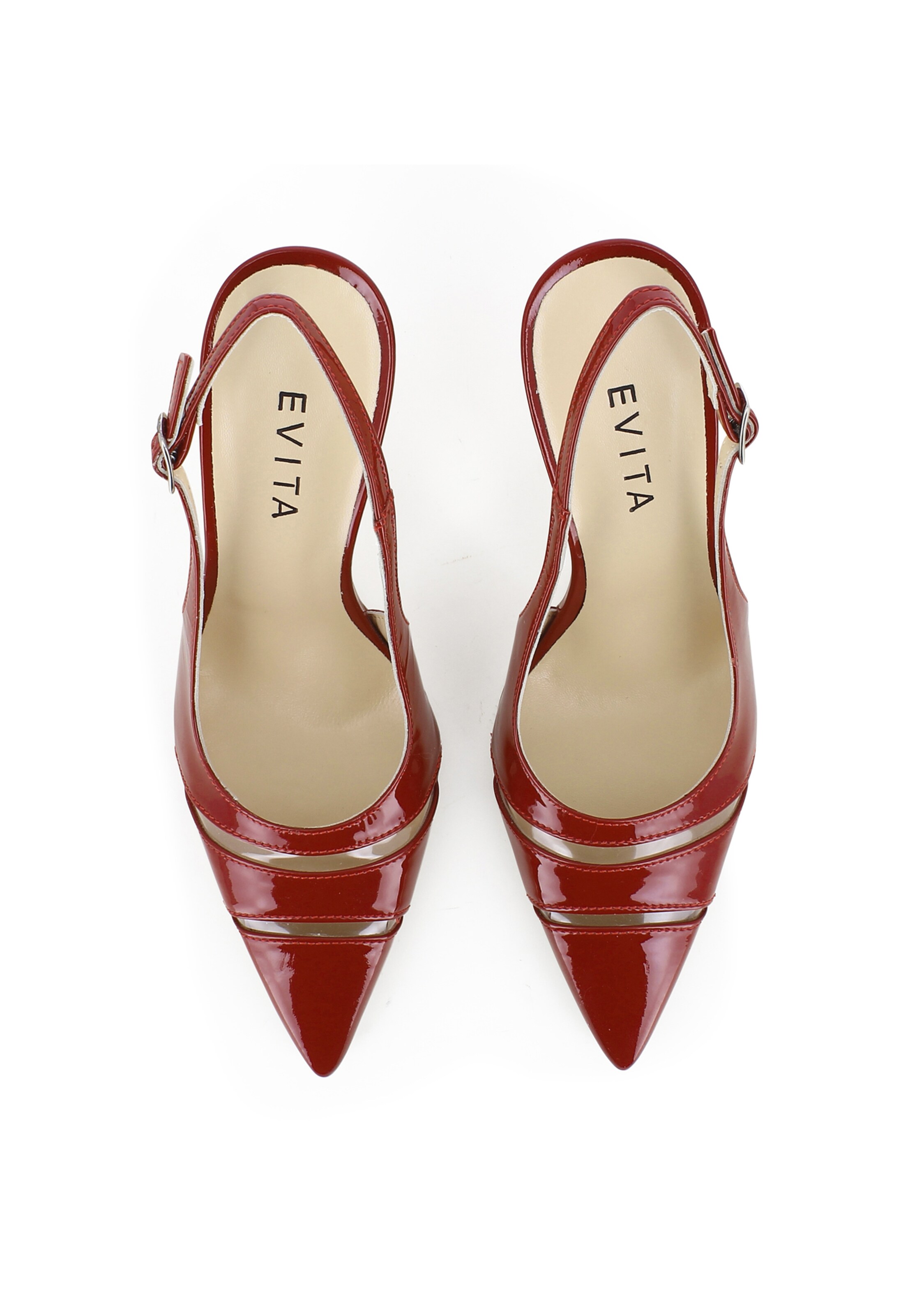 EVITA Slingback pumps 'PIA' in Red