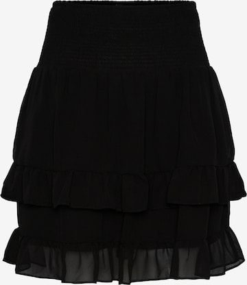 PIECES Skirt 'MISTY LEON' in Black: front