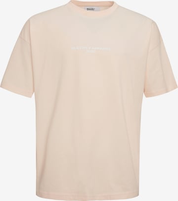 Multiply Apparel T-shirt i beige: framsida