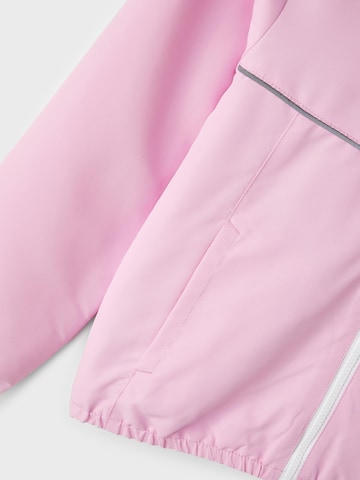 NAME IT Prehodna jakna 'Martino' | roza barva