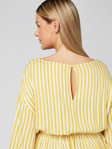 Guido Maria Kretschmer Curvy - Vestido 'Tilda' em amarelo