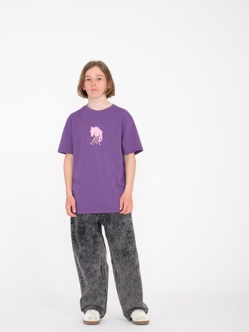 Volcom Shirt 'Tetsunori' in Purple