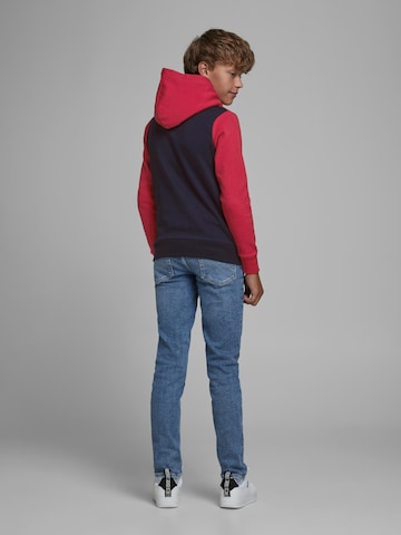 Coupe regular Sweat Jack & Jones Junior en bleu