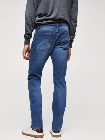MANGO MAN Regular Jeans 'Patrick' in Blauw