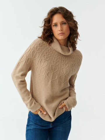 TATUUM Pullover 'SKANDI' i beige: forside