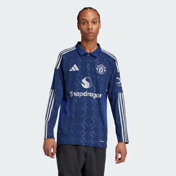 ADIDAS PERFORMANCE Functioneel shirt 'Manchester United 24/25' in Blauw: voorkant