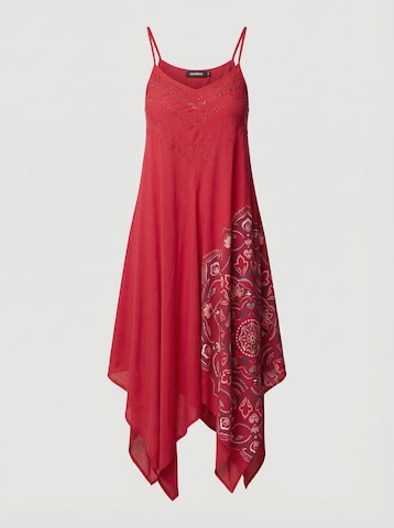 KOROSHI Kleid in Rot: Vorderseite