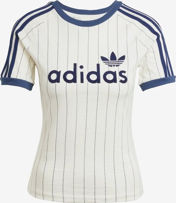 ADIDAS ORIGINALS T-Shirt 'Cali' in Weiß: Vorderseite