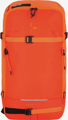 Zaino sportivo 'Sensate Pro 32' di Haglöfs in arancione: frontale