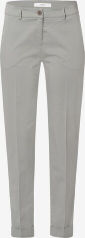 BRAX Regular Pleated Pants in Green: front