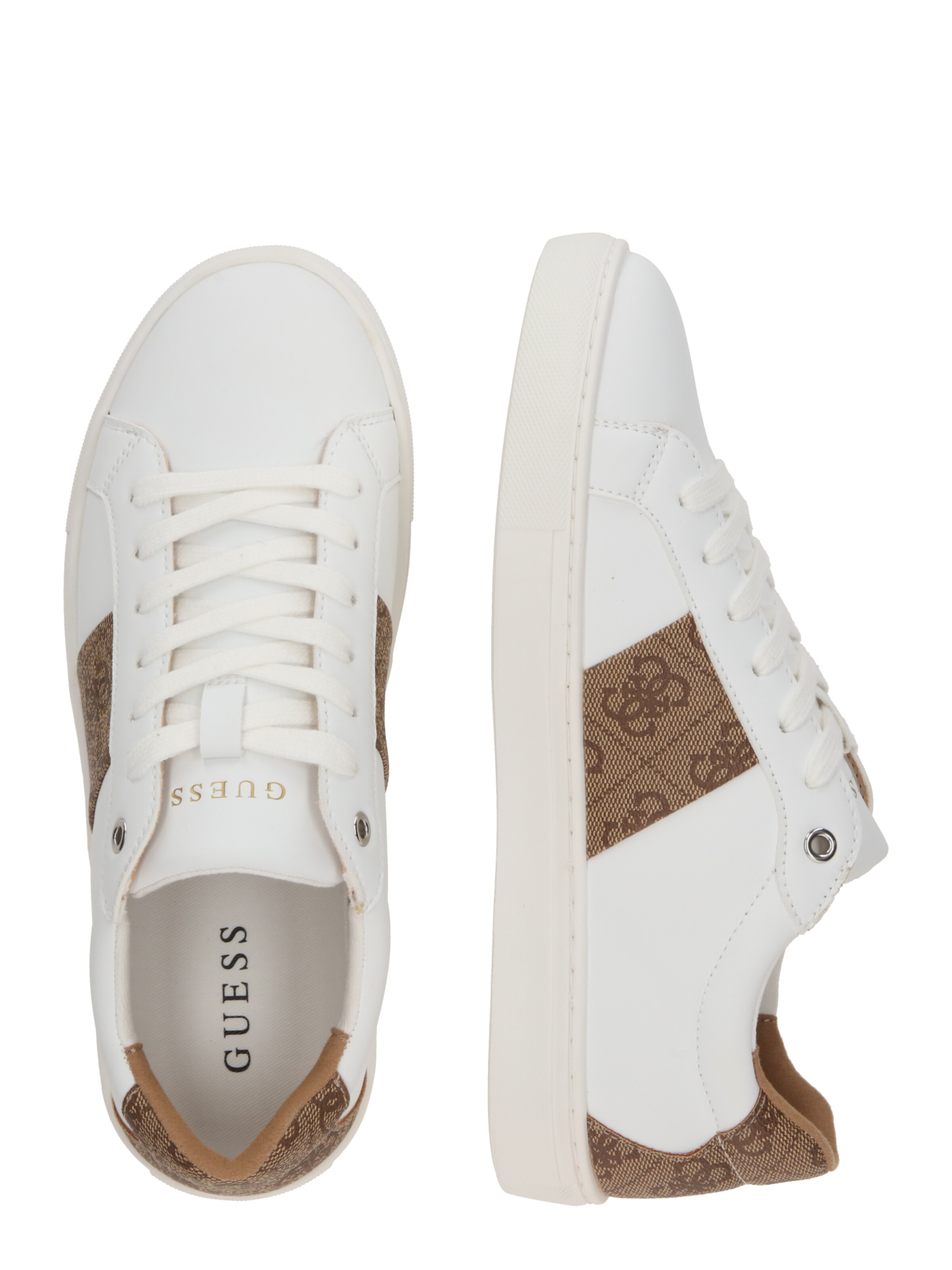 GUESS Platform trainers 'TODA CARRY OVER' in White