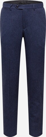 JACK & JONES Regular Pleated Pants in Blue: front