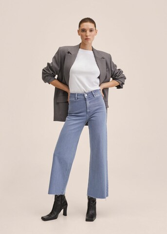 MANGO Wide Leg Jeans 'Catherin' in Blau