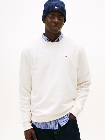 Tommy Jeans Sweatshirt in Weiß: Vorderseite
