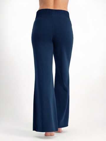 Urban Goddess Yoga & Activewear Wide leg Workout Pants 'Flow Yoga' in Blue
