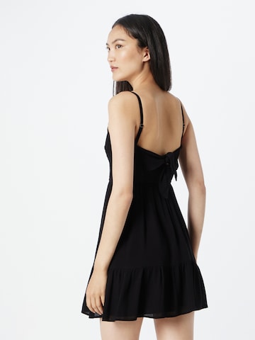HOLLISTER Καλοκαιρινό φόρεμα σε μαύρο