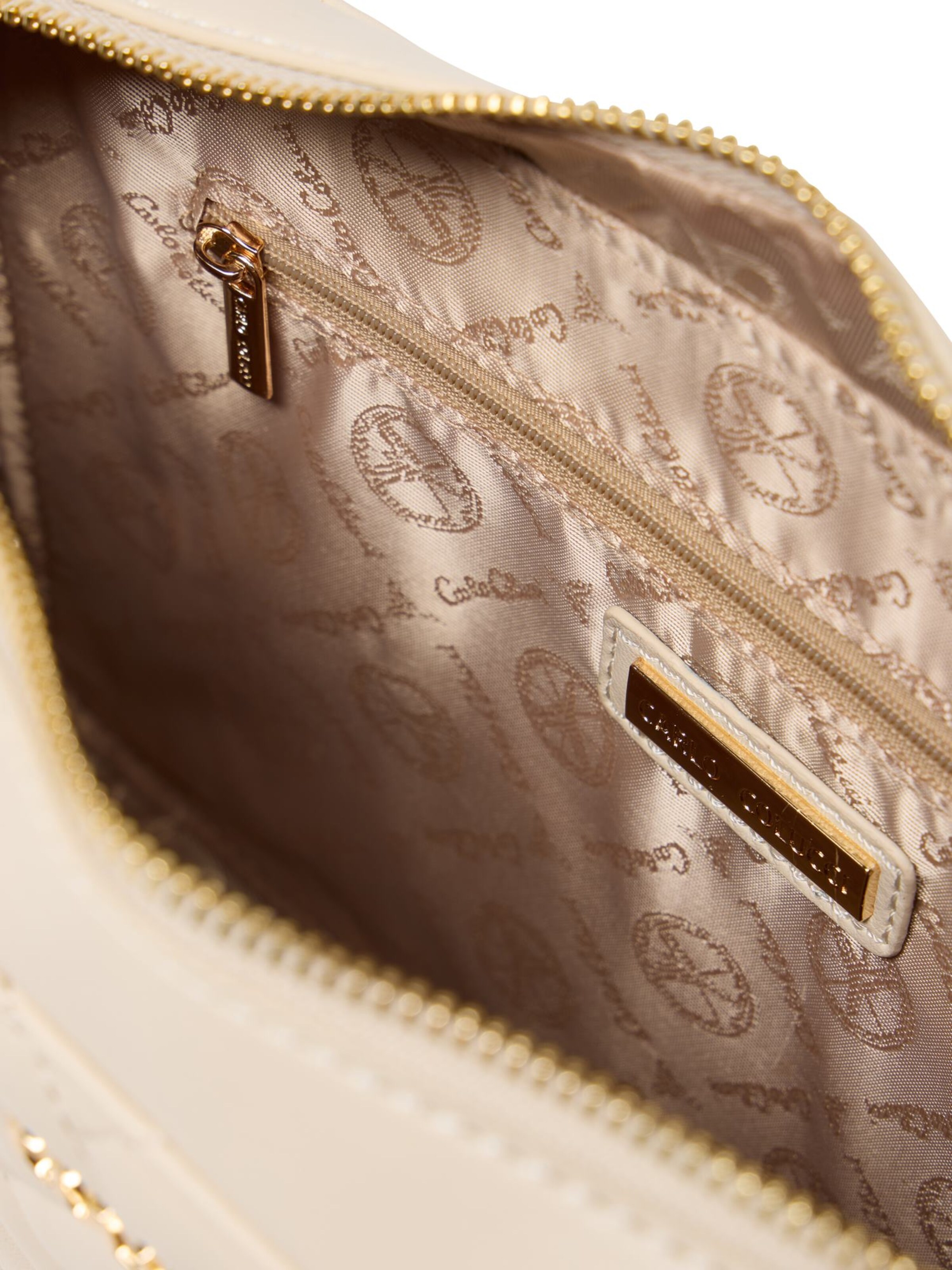 Sac à bandoulière ' Dolzan ' Carlo Colucci en beige