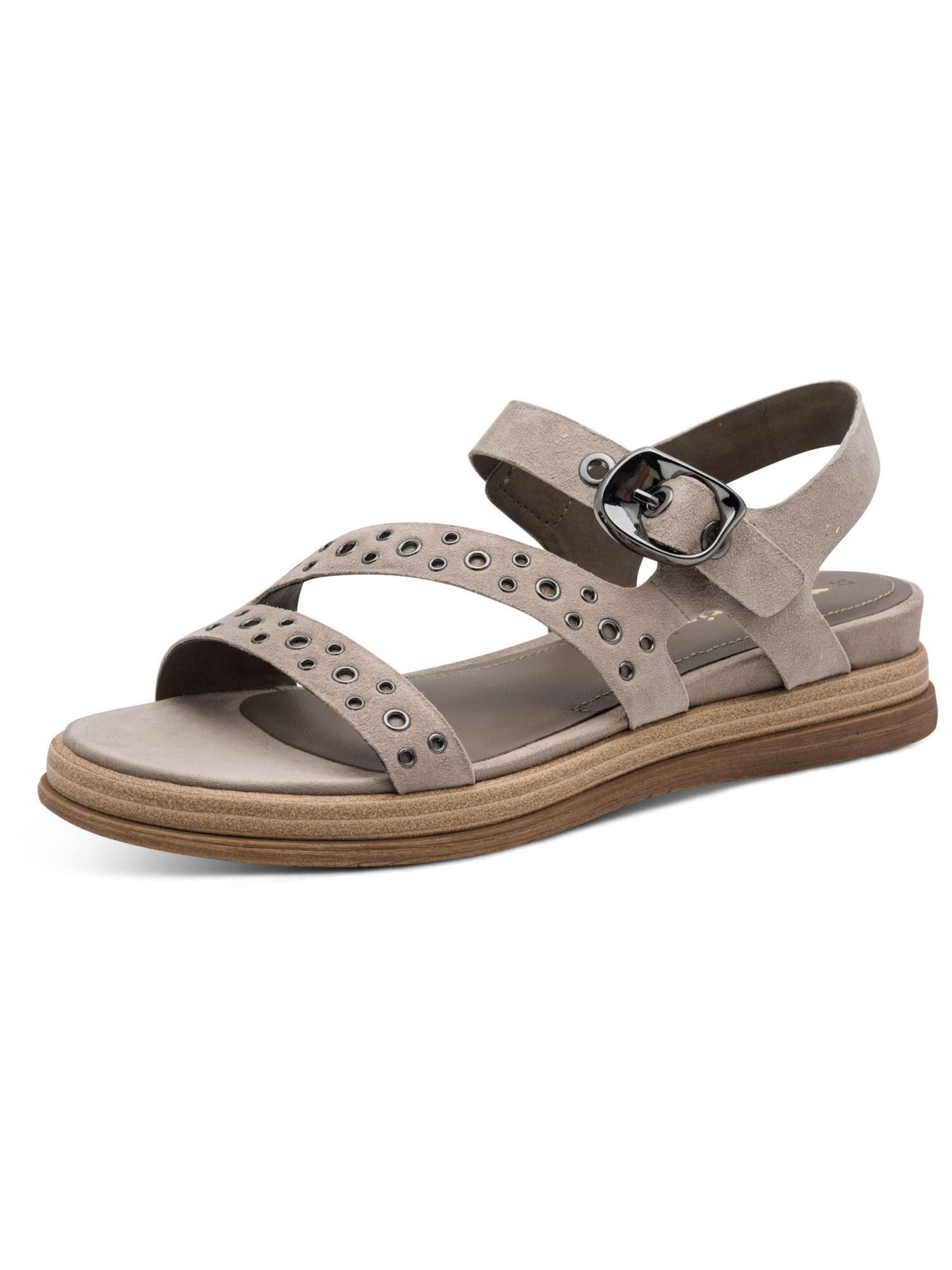 Tamaris Sandal in Beige: front