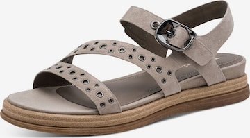 Tamaris Sandal in Beige: front