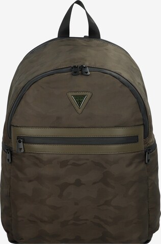 GUESS Rucksack 'Quinto' in Grün: front