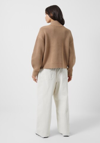 FRENCH CONNECTION - Pullover 'Lydia' em castanho