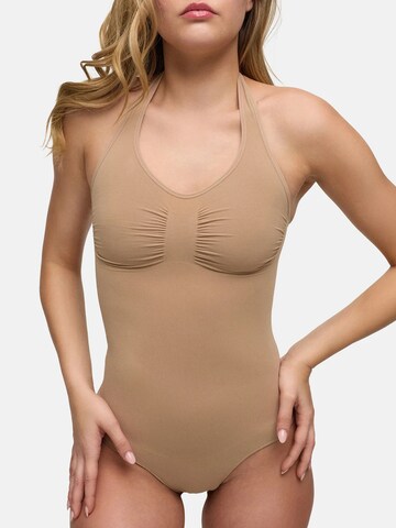 Body modelant 'Neckholder Bodysuit mit Slip' cfab (formerly creamy fabrics) en beige