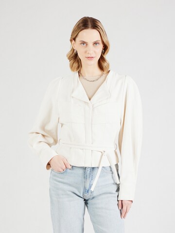IRO - Chaqueta de entretiempo en beige: frente
