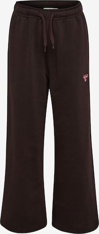 Hummel Trousers 'Jump' in Brown: front