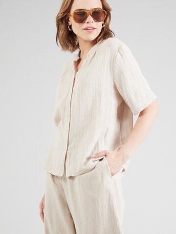 PIECES - Blusa 'MASTINA' en gris: frente