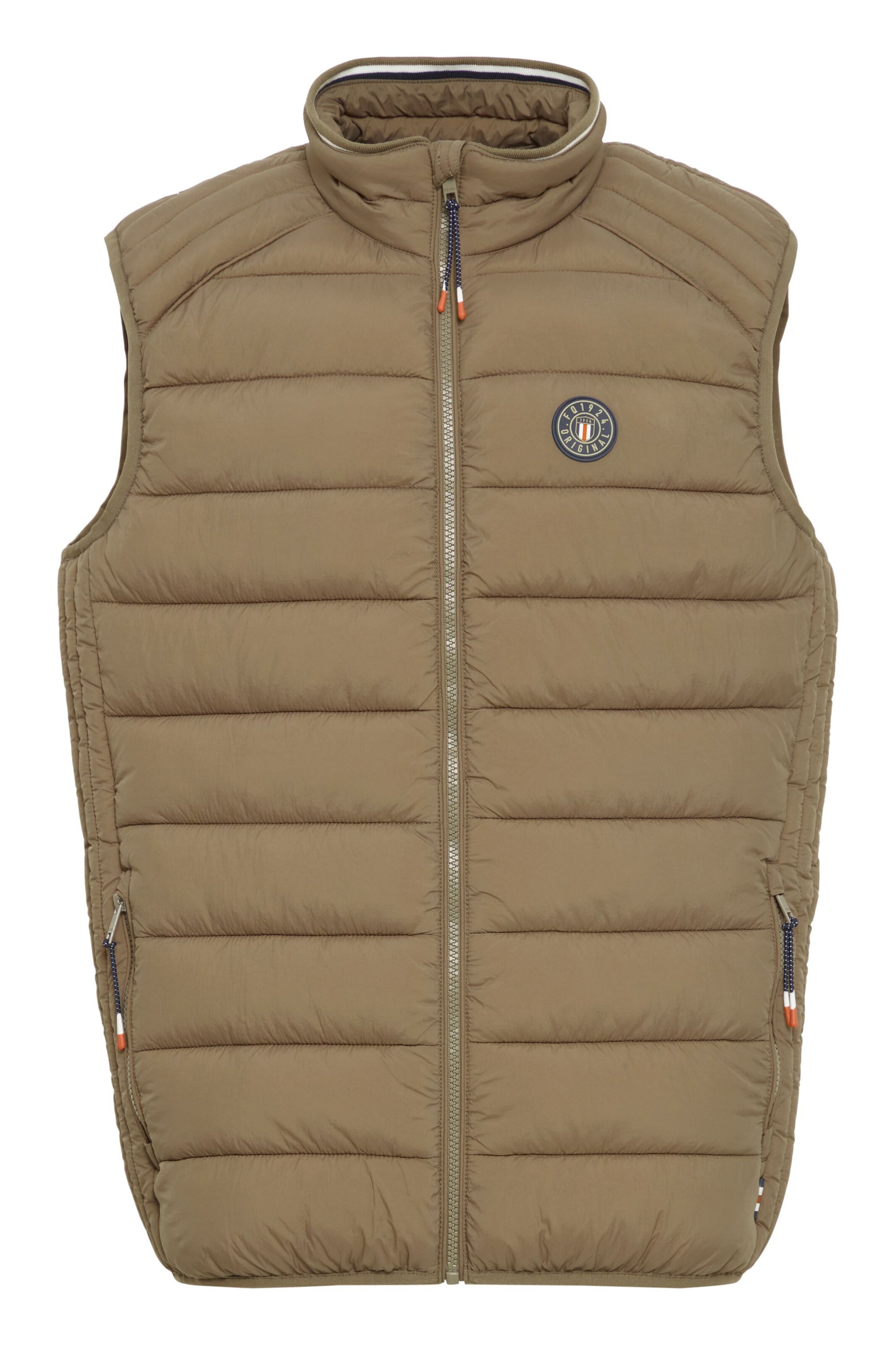 Gilet 'Vinncent' di FQ1924 in marrone: frontale