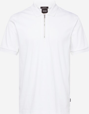 BOSS Shirt 'Polston 11' in White: front