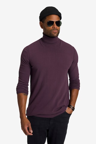 Pull-over STHUGE en violet : devant