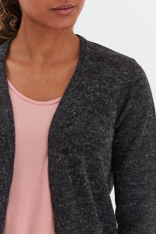 Oxmo Knit Cardigan 'NENA' in Grey