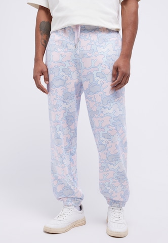 MUSTANG Loose fit Pants in Blue: front