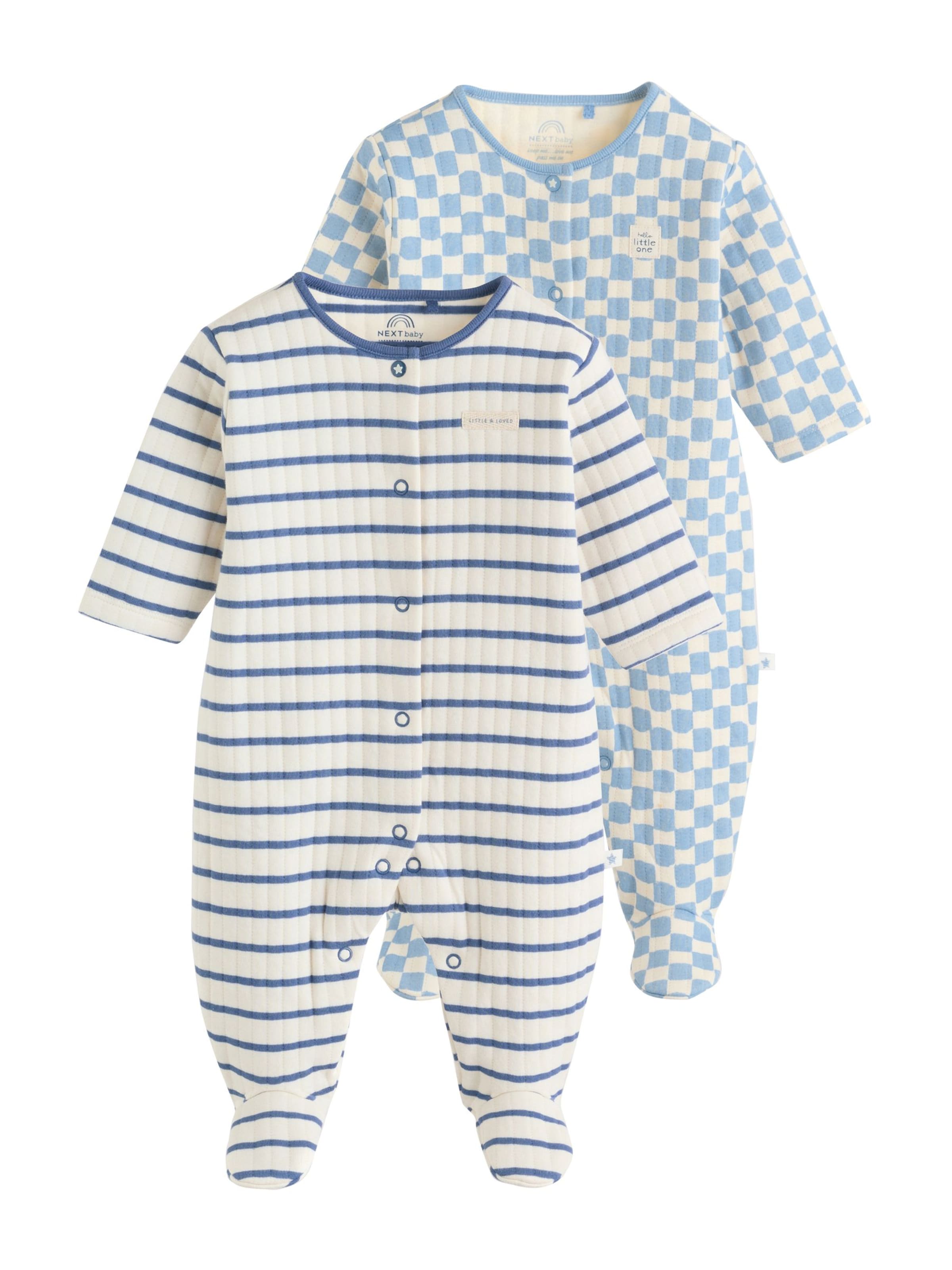 Next Πιτζάμα σε μπλε: μπροστά