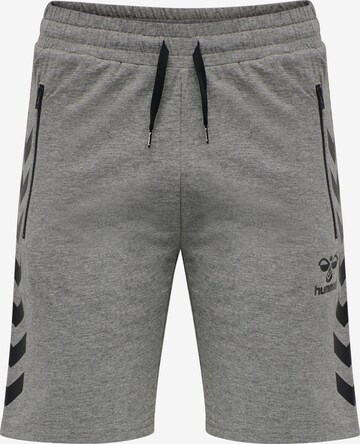 Hummel Workout Pants 'Ray 2.0' in Grey: front