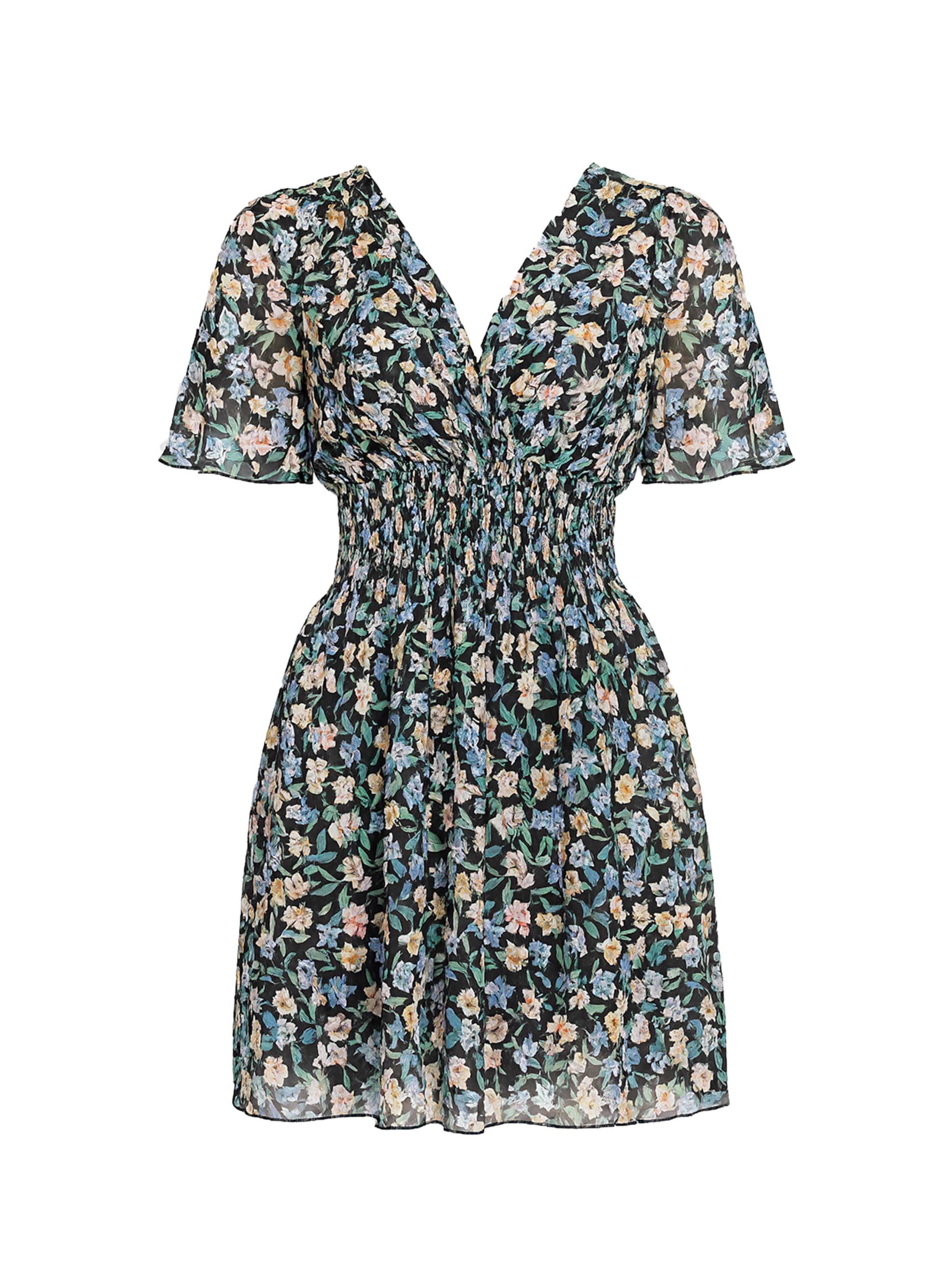 Elara Zomerjurk in Zwart: voorkant