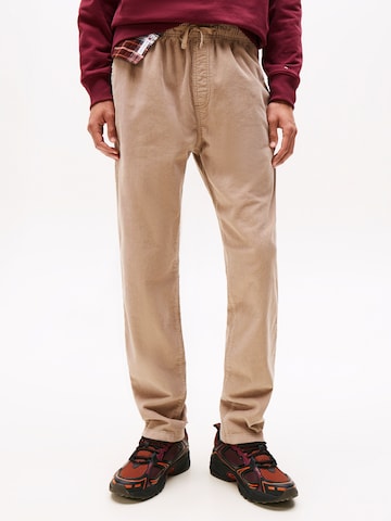 regular Pantaloni 'ISAAC' di Tommy Jeans in grigio: frontale