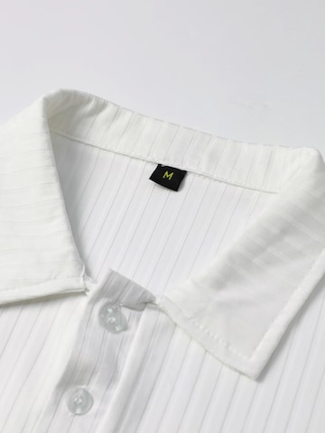 ALLTHEMEN Shirt 'Rhythmus' in White