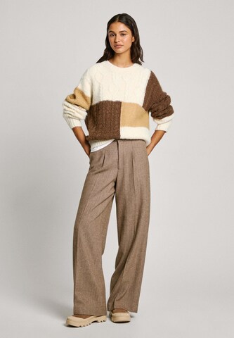 Loosefit Pantalon à pince 'DOLLY' Pepe Jeans en beige