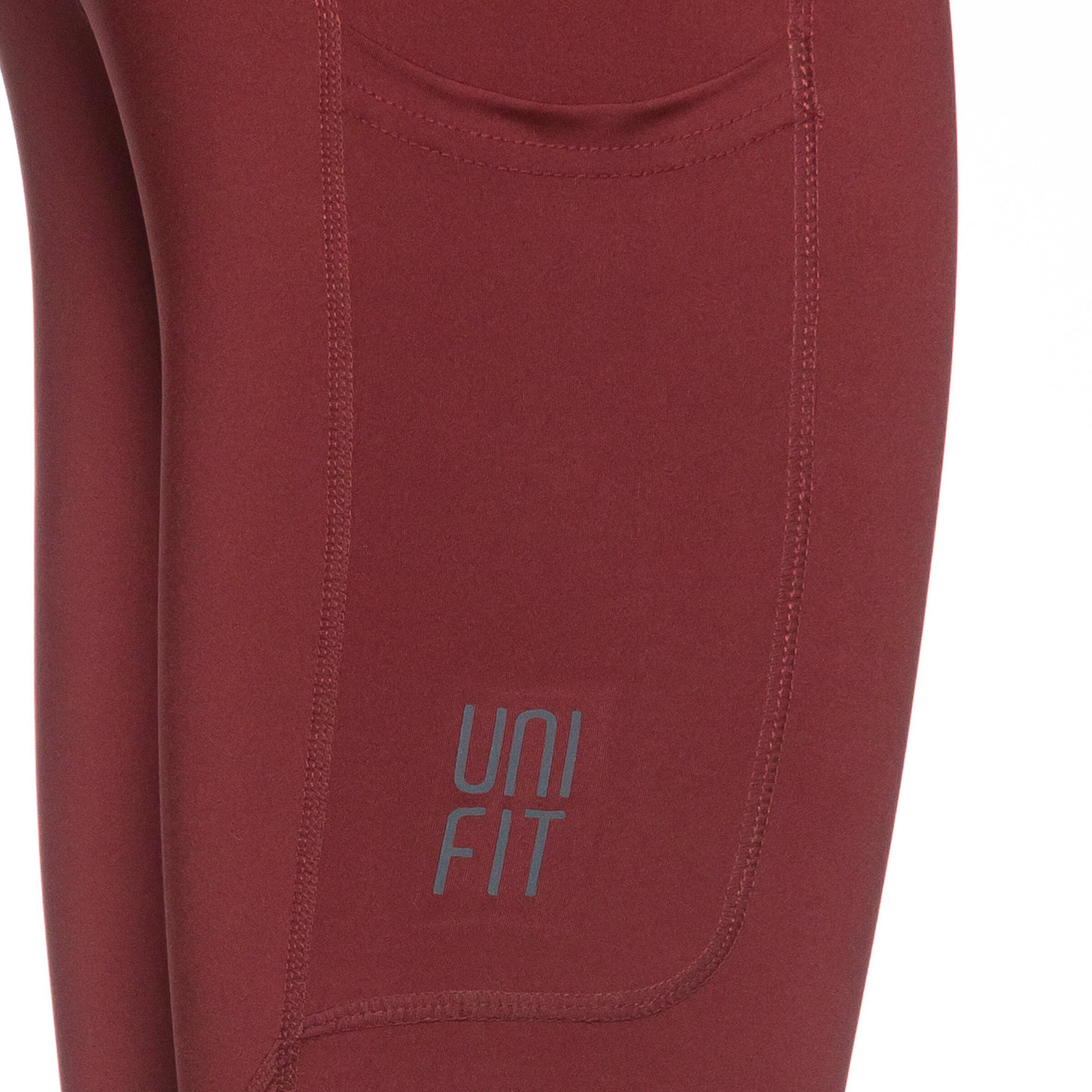 UNIFIT Skinny Workout Pants in Red