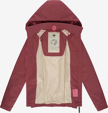 Ragwear Weatherproof jacket 'Dizzie' in Pink