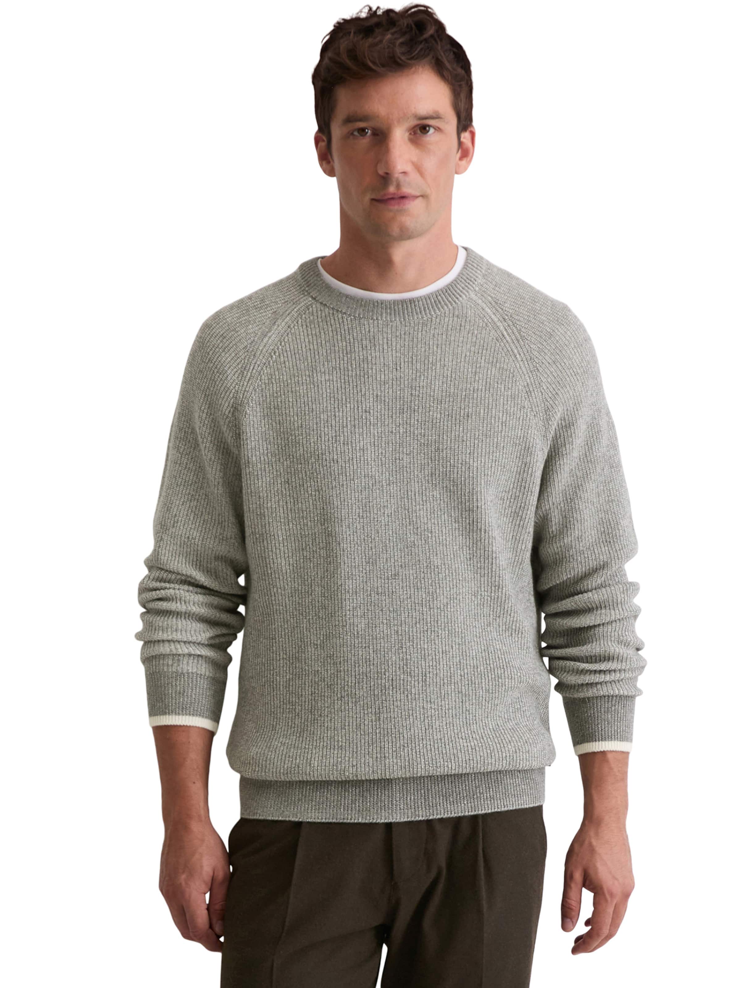 Marc O'Polo Sweater in Grey: front