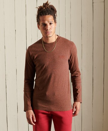 Superdry Shirt in Rood: voorkant