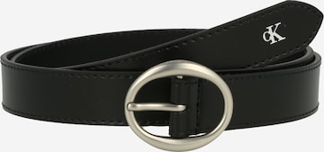 Calvin Klein Jeans Riem in Zwart: voorkant