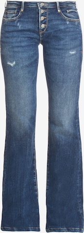 Le Temps Des Cerises Regular Jeans 'FLARE' in Blue: front